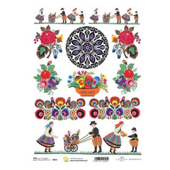 Rižin papir A4 ITD - Folklor - R853