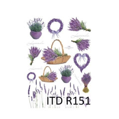 Rižin papir A4 ITD - Lavanda