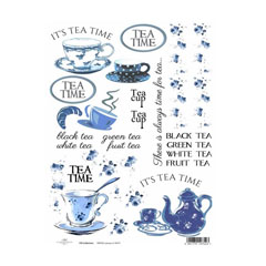 Rižin papir A4 ITD - Tea time   