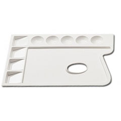 Plastična duguljasta paleta 17x25cm - 9 prozora