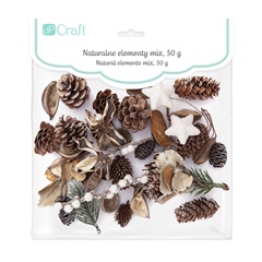 Prirodna novogodišnja dekoracija MIX 50g