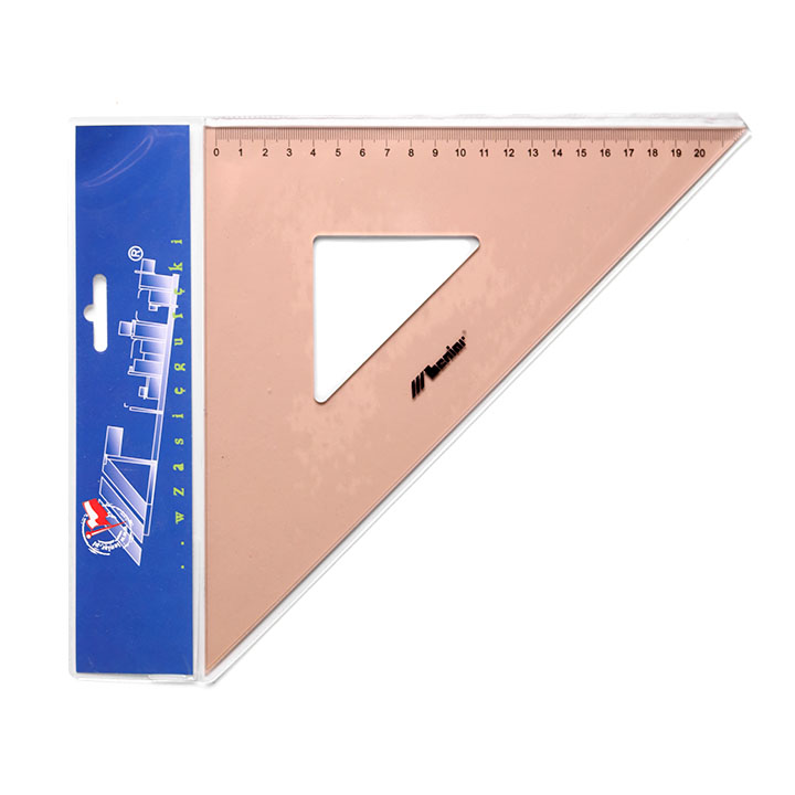 Profesionalno trokutno ravnalo LENIAR 45° - 32 cm 