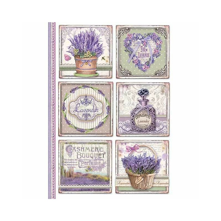 Rižin papir A4 Provence cards