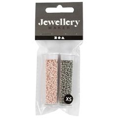 Rocaille perle 1,7 mm, set 2x7 g | Razne boje