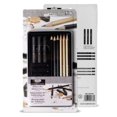 Royal & Langnickel Essentials Metallic / set za skice od 13 dijelova
