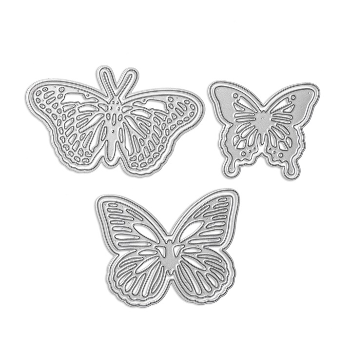 Šabloni za rezanje Butterfly Carnival - set od 3 kom