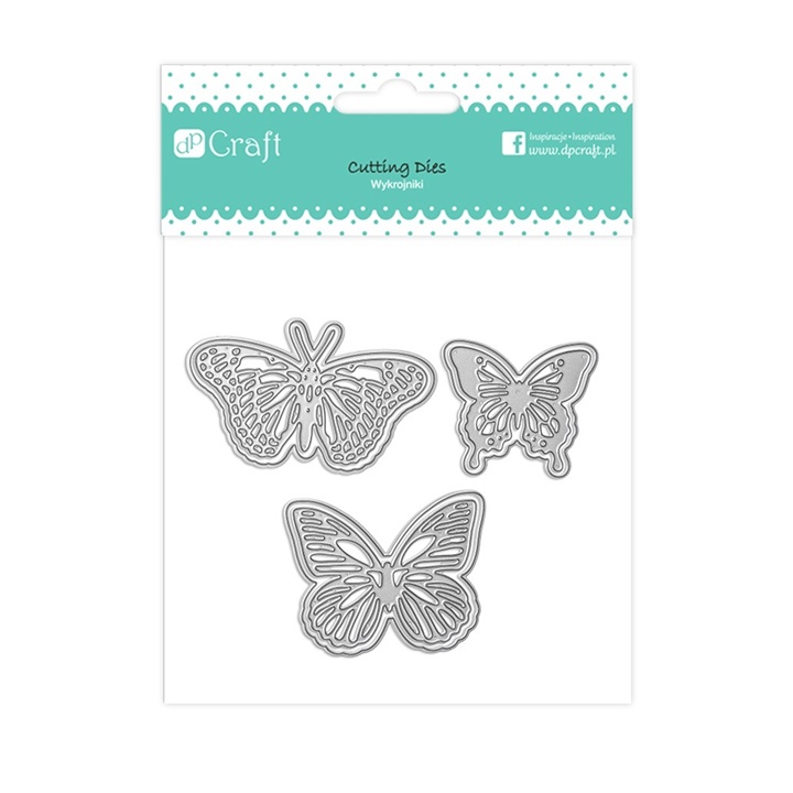 Šabloni za rezanje Butterfly Carnival - set od 3 kom