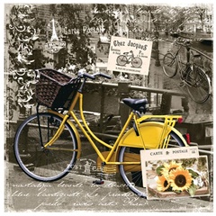 Salveta za dekupaž Bicykel - 1 kom