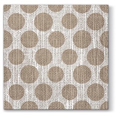 Salveta za dekupaž Dots on Linen - 1 kom