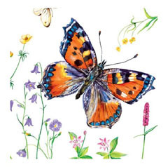 Salvete za DEKUPAŽ - Butterfly - 1 kom 