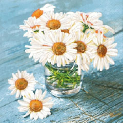 Salvete za DEKUPAŽ - Daisies Posy - 1 kom 