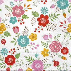 Salvete za DEKUPAŽ - Flowery Meadow - 1 kom 