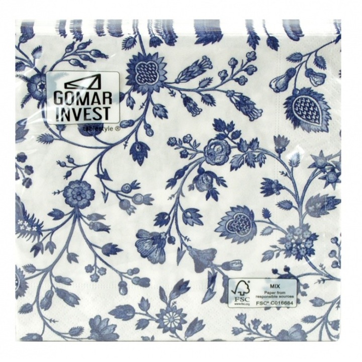 Salvete za dekupaž Decor of porcelaine - 1 komad