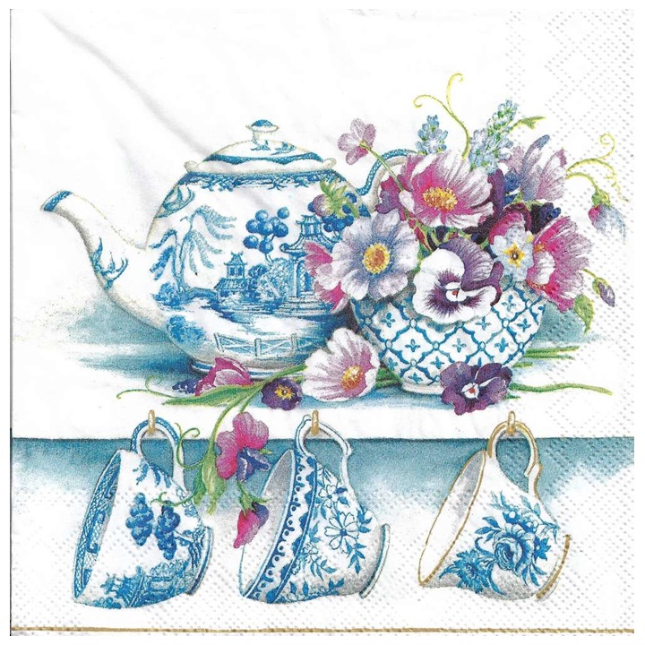 Salvete za dekupaž Fine Bone China - 1 komad