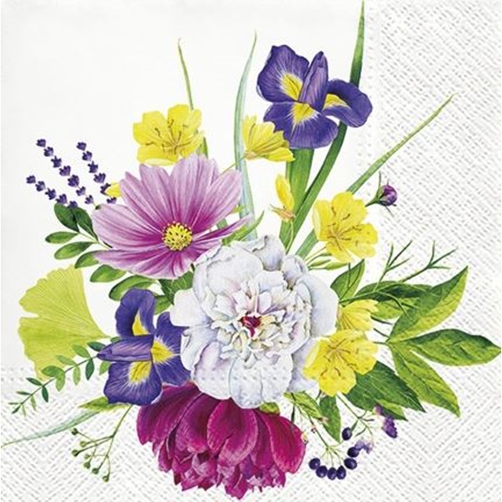 Salvete za dekupaž Flower Bouquet - 1 komad