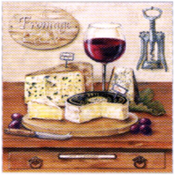 Salvete za DEKUPAŽ - Fromage - 1 kom 