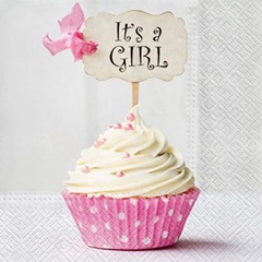 Salvete za dekupaž It s a Girl - 1 kom 