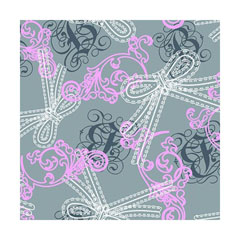 Salvete za dekupaž - Lacy Bows - 1 kom -SDL824053