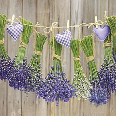 Salvete za DEKUPAŽ - Lavanda - 1kom