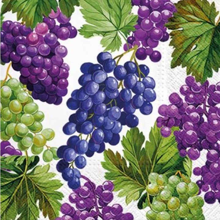 Salvete za dekupaž Natural Grapes - 1 kom