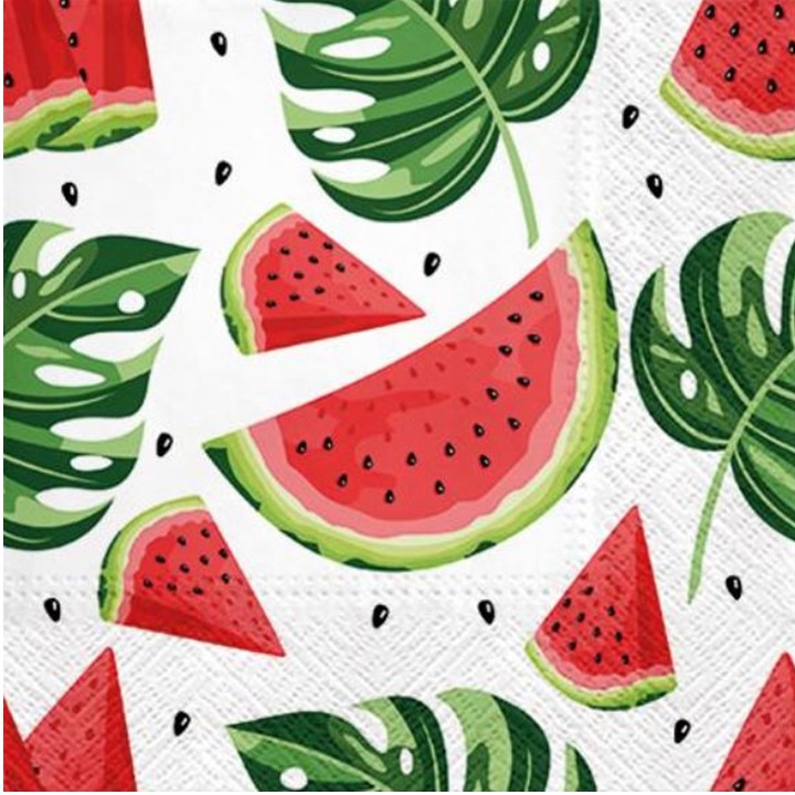 Salvete za dekupaž Tasty Watermelons - 1 kom 