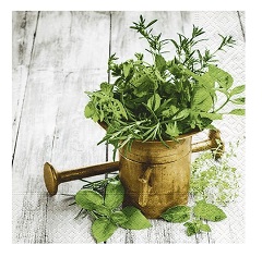 Salvete za dekupaž Variety of Herbs - 1 kom
