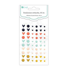 Samolepljivi ukrasi Loveable / 60delni set