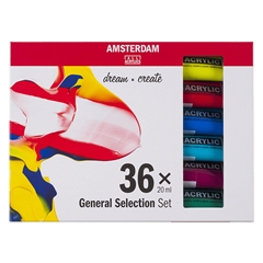 Set akrilnih boja AMSTERDAM dream and create 36 x 20 ml