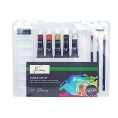Set akrilnih boja Nassau Fine Art – 18-dijelni