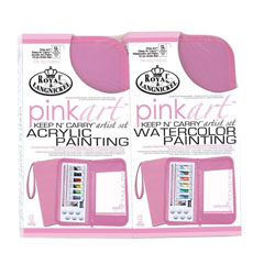 Set akrilnih I akvarel boja u duplom pakiranju Pink Art TWIN SET 