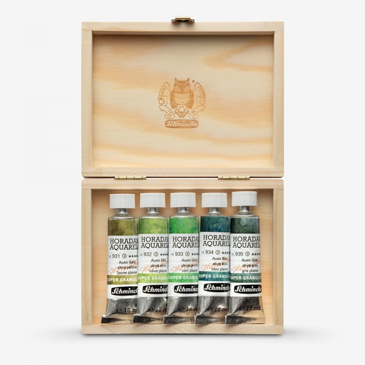 Set akvarel boja u tubama Schmincke Super Granulation 5x15ml  | Set shire