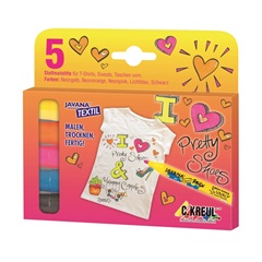 Set flomastera KREUL JAVANA Texi Max SUNNY za djevojčice 5 komada