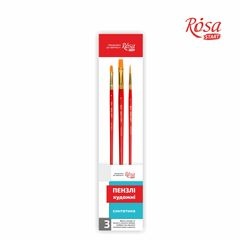 Set kistova ROSA Start 3 kom sintetički | ravni br. 8, 12, okrugli br. 6