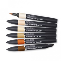 Set markera Winsor & Newton Promarker / prirodne nijanse