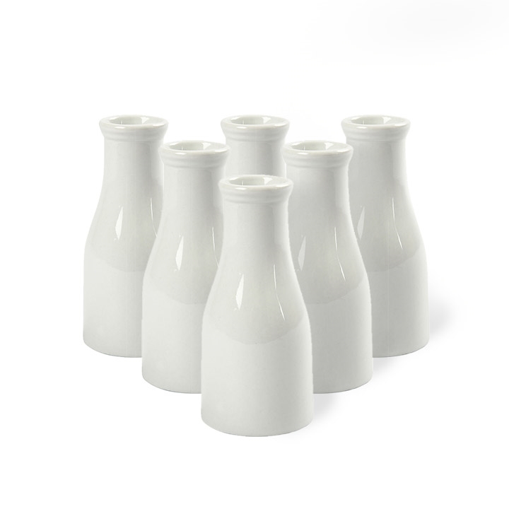 Set porculanskih vaza 6 komada - 13 cm