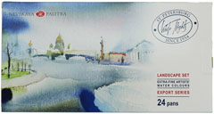 Set profesionalnih akvarela White Nights Landscape - 24x2.5ml