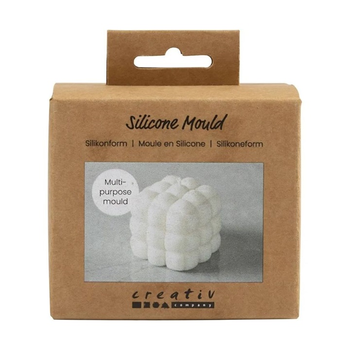 Silikonski kalup - kvadrat s mjehurićima