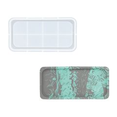 Silikonski kalup za lijevanje 18,2x9,3x1,2 cm - Pravokutni pladanj