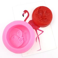 Silikonski kalup za lijevanje - Sunce i Mjesec