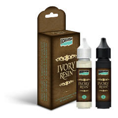 Sintetička smola za efekt slonove kosti Ivory Resin - set 2 x 20 ml 
