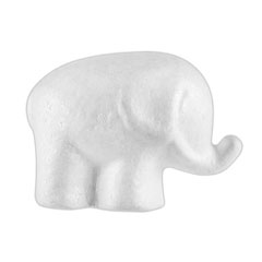Slon od stiropora 13 cm