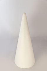 Stožac od stiropora - 28 cm