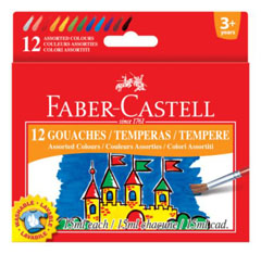 Tempere u čašici - 12 boja 15 ml /30