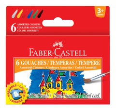 Tempere u čašici - 6 boja 15 ml /36