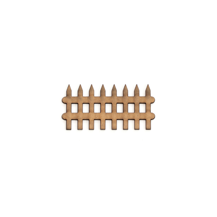 Ukras od MDF-a - ograda - 10 x 5 cm