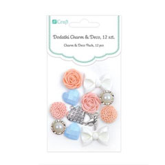 Ukrasni detalji Charm & Deco So in Love / 12delni set