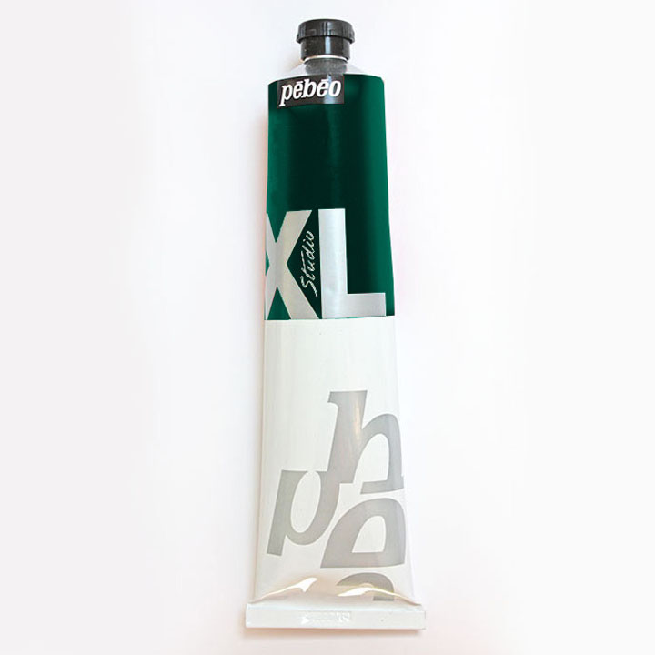 Uljana boja STUDIO XL 200 ml - phtalo smaragd zelena 