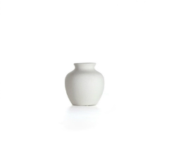 Vaza od pečene gline - poluproizvod - 7x8 cm