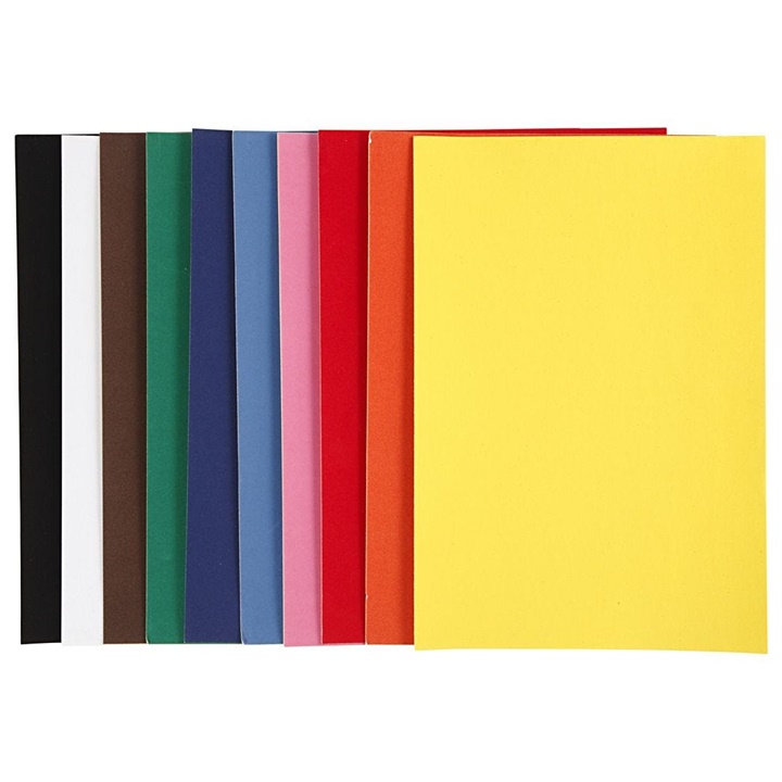 Velur A4 papir - set od 10 kom - izaberi boju