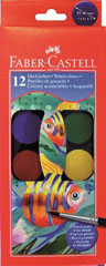 Vodene boje 30 mm - 12 boja